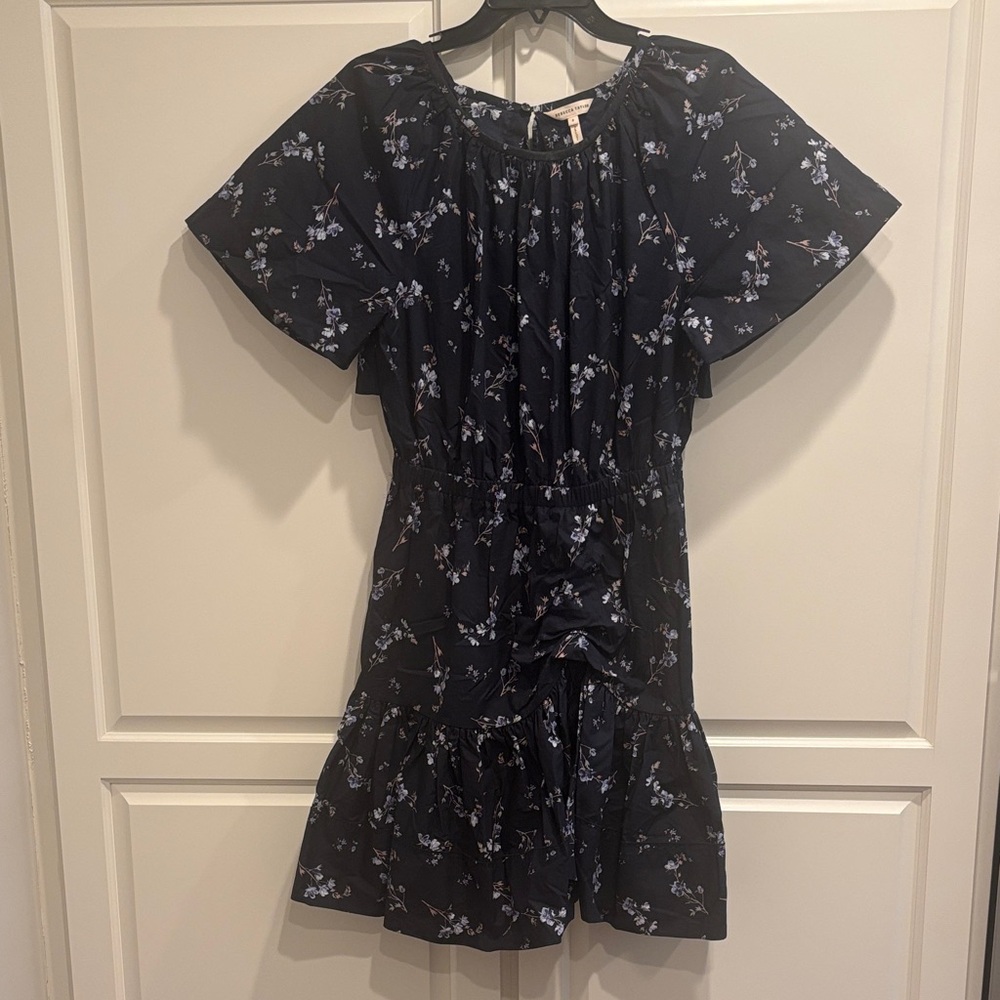 Rebecca Taylor navy blue  Floral Dress